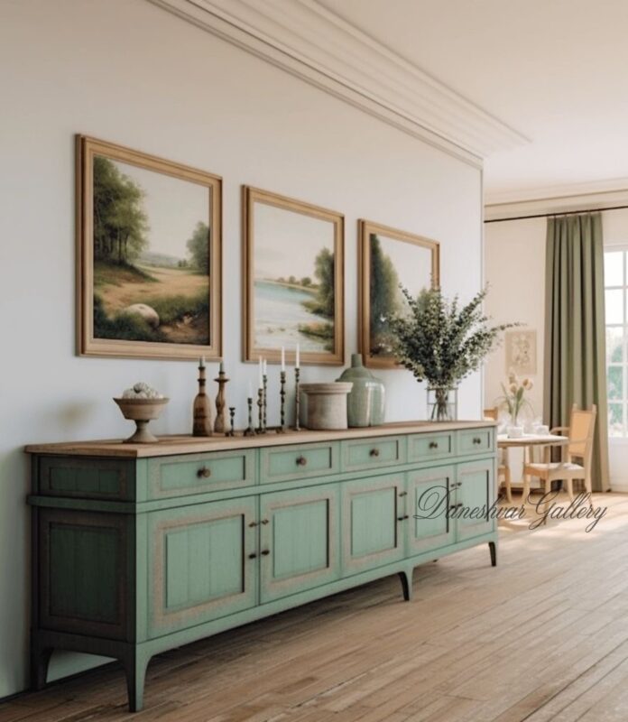 ست کردن با رنگ کلی فضا و پرده‌ها