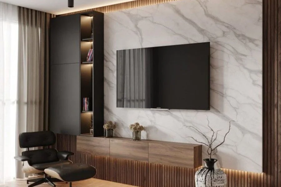 دکور پشت تلویزیون