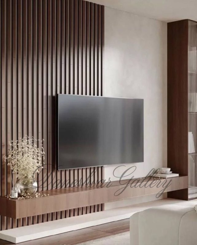 اکسسوریهای ساده میز تلویزیون