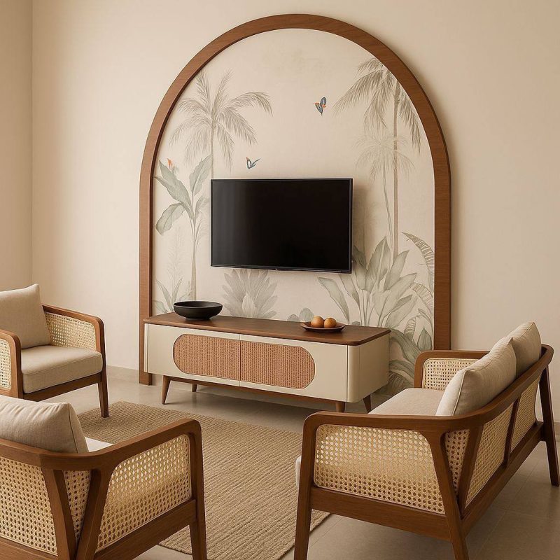 اشتباهات رایج در تزیین میز تلویزیون