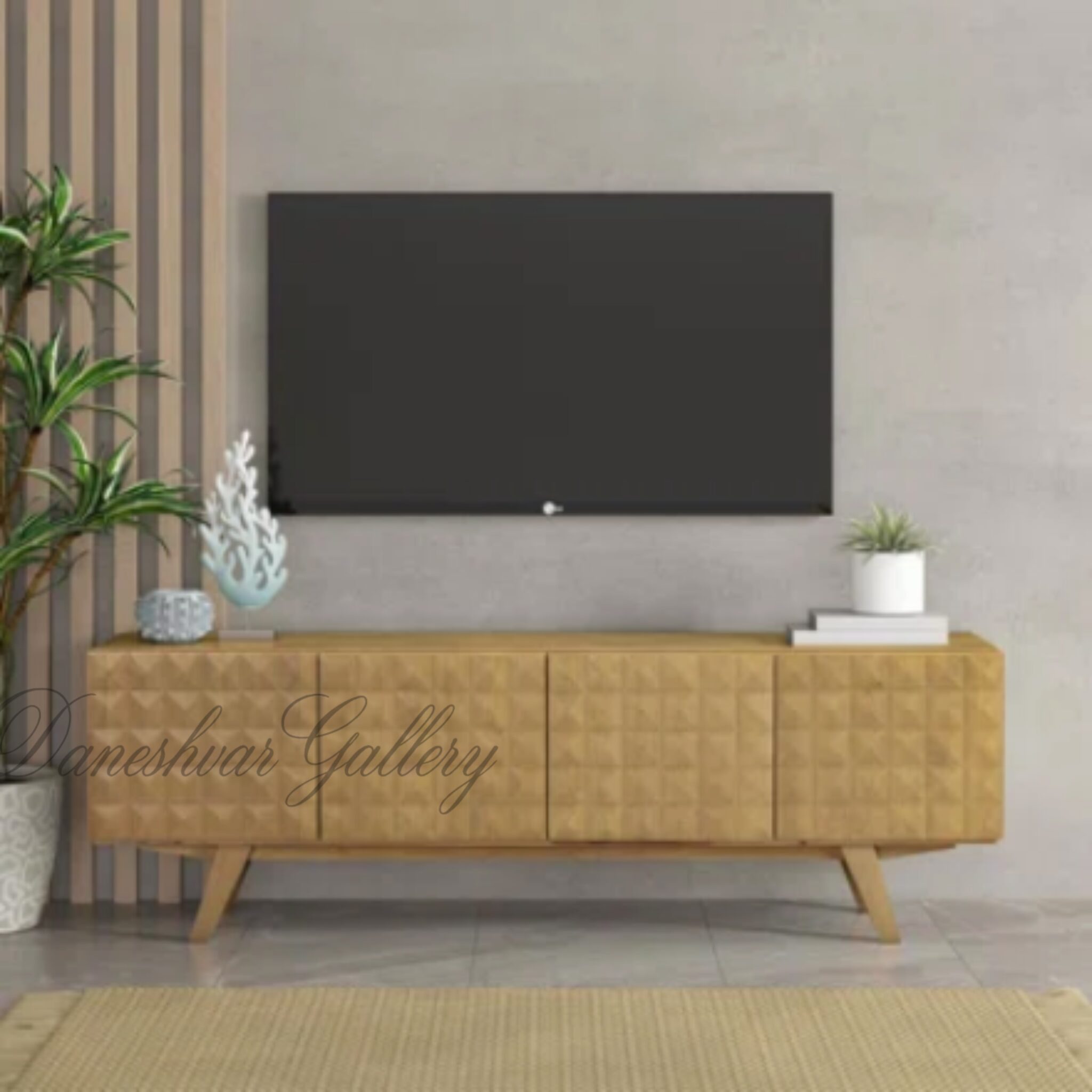 ست کردن میز تلویزیون